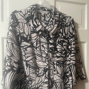 Dressy lightweight oversized jacket